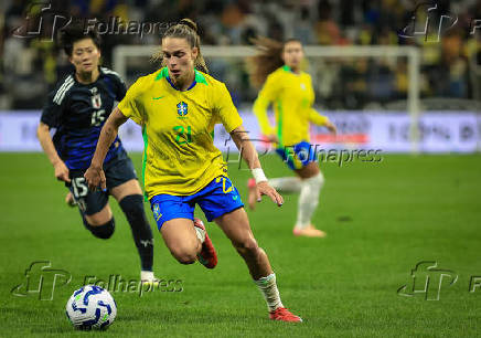 AMISTOSO FEMININO, BRASIL X JAPAO