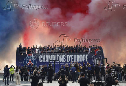 Champions League - Paris St Germain Victory Parade