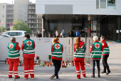 Aftermath of a deadly school shooting in Graz