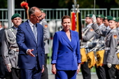 Denmark's Prime Minister Frederiksen visits Germany