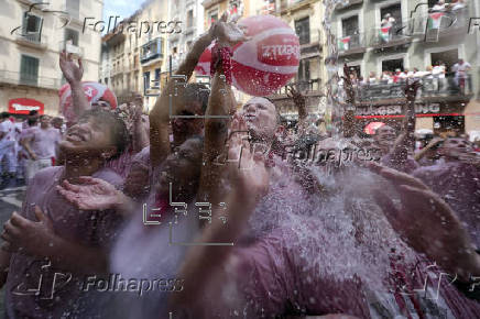 Todo listo para el comienzo de los Sanfermines