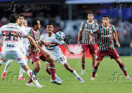 Partida entre São Paulo e Fluminense pelo Brasileirão