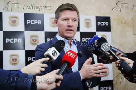 Coletiva sobre operação contra empresa de emplacamento