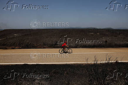 Wildfire in Cubo de Benavente