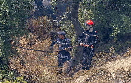 Wildfires break out in Morocco