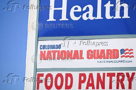 Food pantry is busy, weeks into the continuing U.S. government shutdown, in Fountain