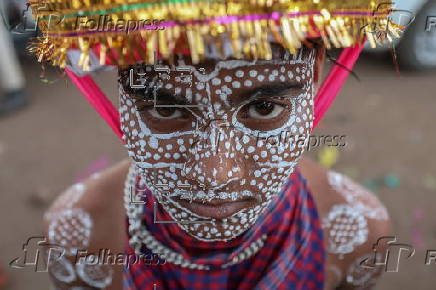 Tribal Holi celebrations in Nandurbar, Maharashtra