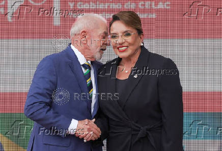 Heads of state attend the Community of Latin American and Caribbean States (CELAC) summit, in Tegucigalpa