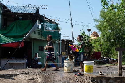 Thingyan Water Festival in Mandalay