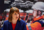 Rachel Reeves visits British Steel site in Scunthorpe