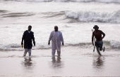 Good Friday baptism ceremony in Durban