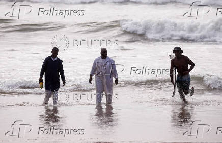 Good Friday baptism ceremony in Durban