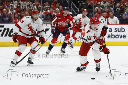 NHL: Stanley Cup Playoffs-Carolina Hurricanes at Washington Capitals