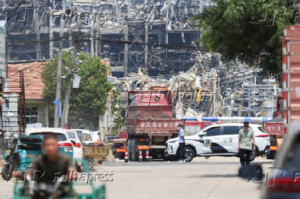 Large blast hits chemical plant in China's Shandong province