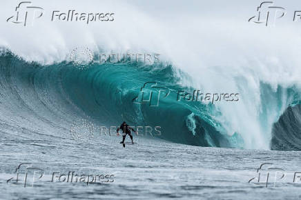 Big wave surfing in Cape Town, South Africa