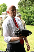 British Defence Secretary John Healey Visits Warminster Garrison Following Publication Of The Strategic Defence Review