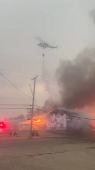 Wildfire in Saskatchewan