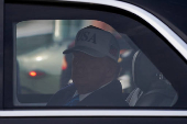 U.S. President Donald Trump departs for New Jersey