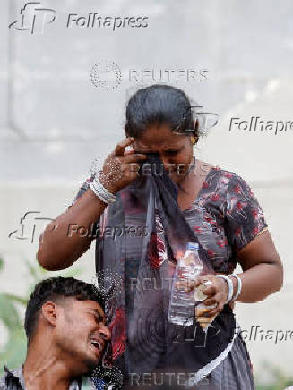 Aftermath of the Air India crash during take-off, in Ahmedabad