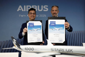 55th Paris Air Show at Le Bourget Airport near Paris