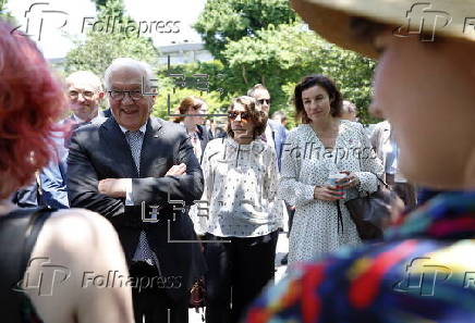 German President Frank-Walter Steinmeier visits the Institute of Science in Tokyo
