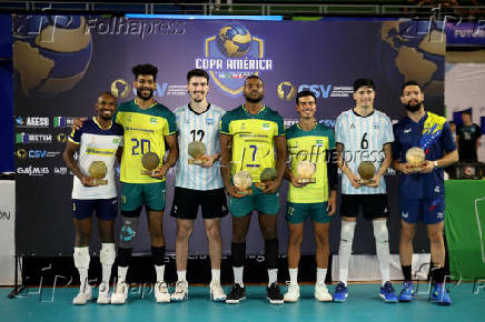 Brasil e Argentina pela Copa América de Vôlei Masculino Novos Talentos