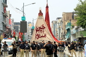 Tightened security in Peshawar during the Islamic month of Muharram