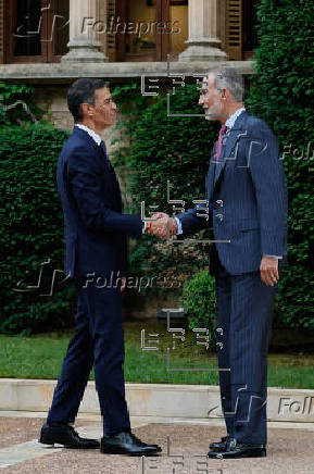 El presidente del Gobierno, Pedro Sánchez, se reúne con el rey Felipe VI