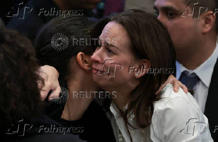 Tribute for Colombian Senator Miguel Uribe Turbay at Colombia's Congress, in Bogota