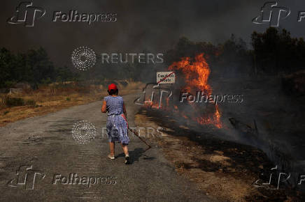 Wildfire in Portugal