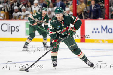 NHL: Stanley Cup Playoffs-Vegas Golden Knights at Minnesota Wild