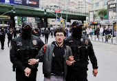 May Day in Istanbul