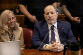 Weinstein appears at Manhattan Criminal Court for his rape and sexual assault trial in New York City