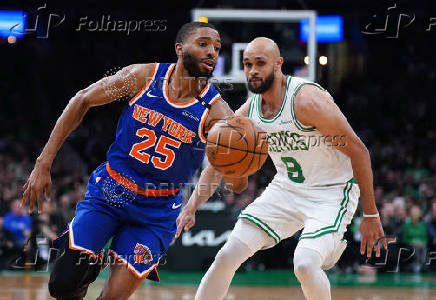 NBA: Playoffs-New York Knicks at Boston Celtics