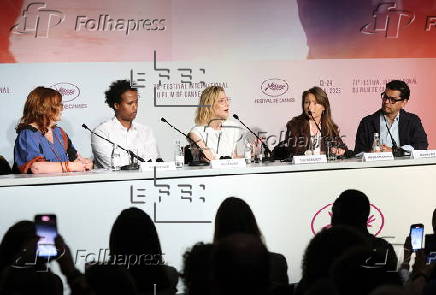 Displacement Film Fund - Press Conference - 78th Cannes Film Festival