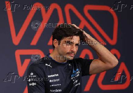 Williams' Carlos Sainz Jr. takes part in roadshow at Madrid's future Formula One circuit