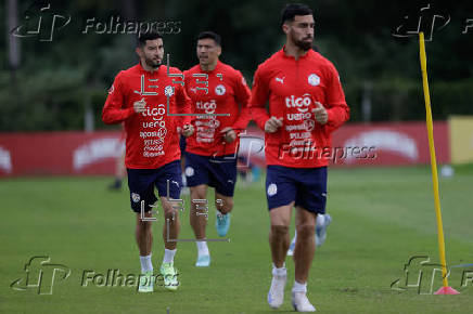 Entrenamiento selección de fútbol de Paraguay
