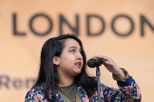'Eid on the Square' celebrations in Trafalgar Square, London