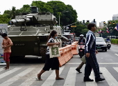Independence Day preparation in Manila