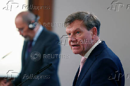 Germany's Foreign Minister Wadephul meets Jordan's Foreign Minister Safadi, in Berlin