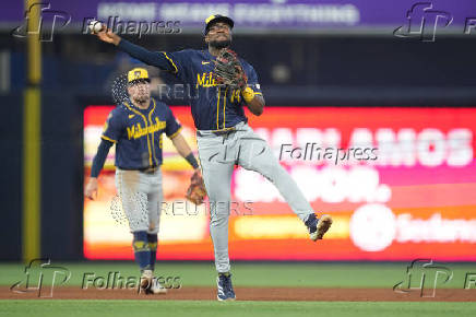 MLB: Milwaukee Brewers at Miami Marlins