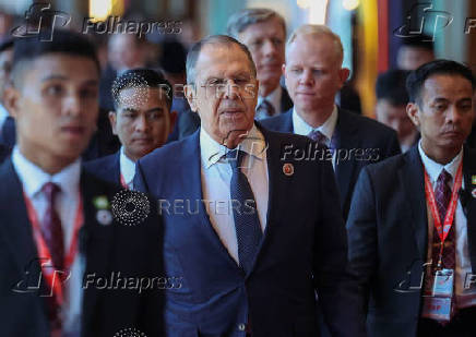 Russia's Foreign Affairs Minister Sergei Lavrov attends the ASEAN Foreign Ministers' Meeting