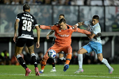 Partida entre Vasco e Gremio válida pelo Campeonato Brasileiro 2025.