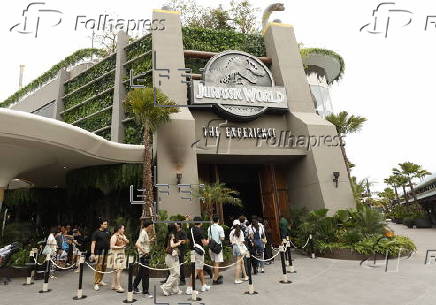 Jurassic World: The Experience newly dinosaur theme park open in Bangkok