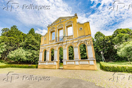 Vista do parque Bosque do Alemão, um dos principais pontos turísticos de Curitiba (PR)