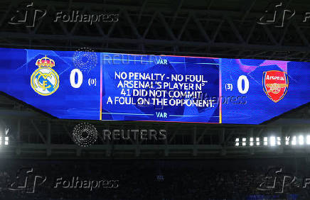 Champions League - Quarter Final - Second Leg - Real Madrid v Arsenal