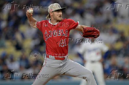 MLB: Los Angeles Angels at Los Angeles Dodgers