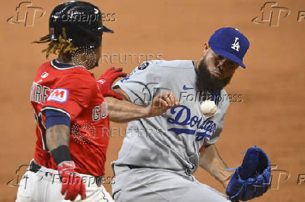 MLB: Los Angeles Dodgers at Cleveland Guardians