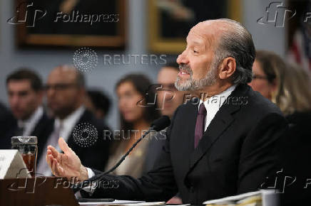 U.S. Secretary of Commerce Howard Lutnick testifies before a House Appropriations Committee in Washington