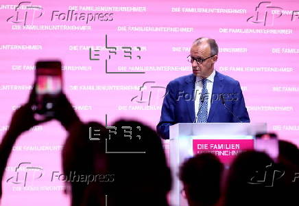 German Chancellor Merz attends Family Business Days 2025